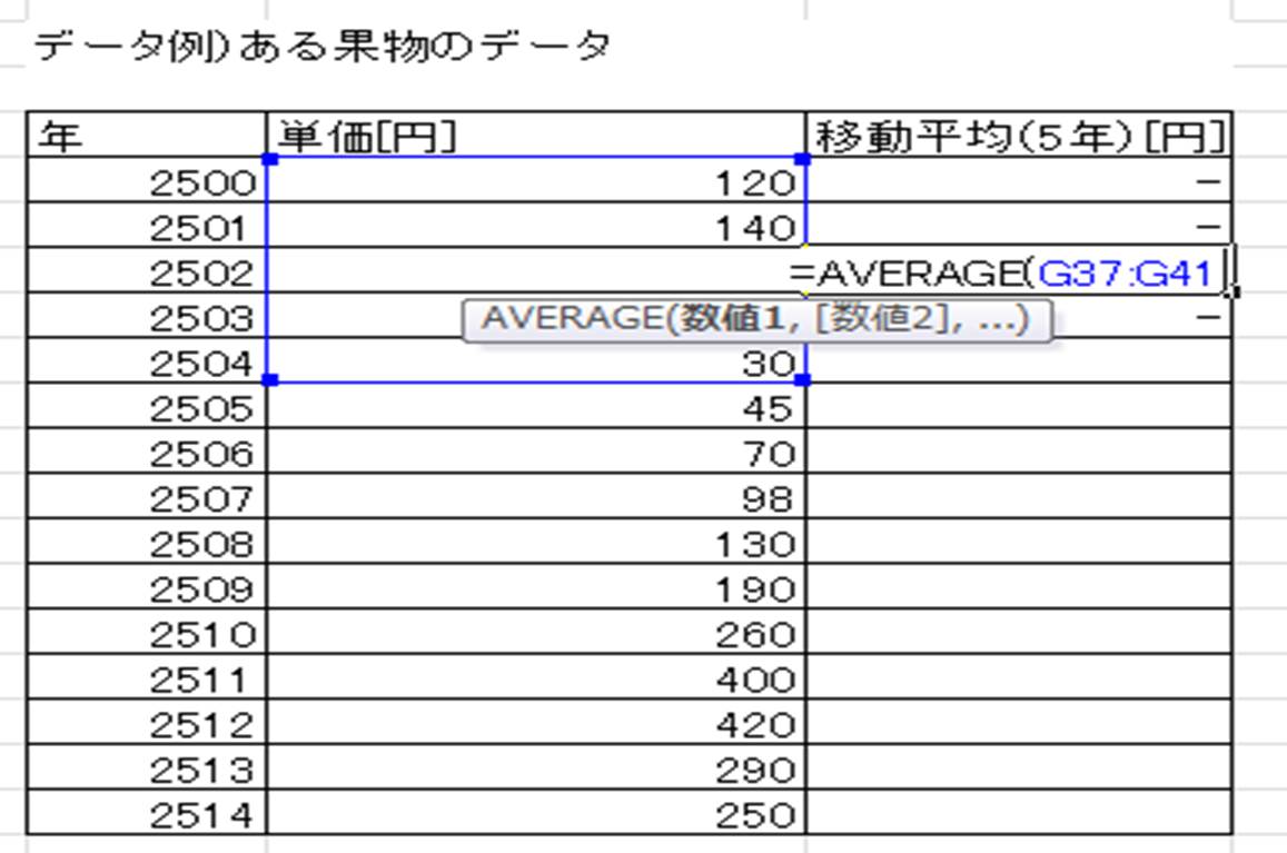 Excel】平均とは？2 （幾何平均、移動平均）