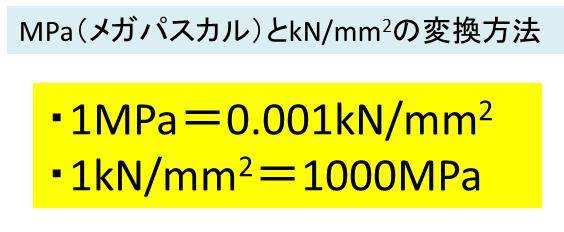 Kn Mm2とmpa メガパスカル の変換 換算 方法 計算問題を解いてみよう